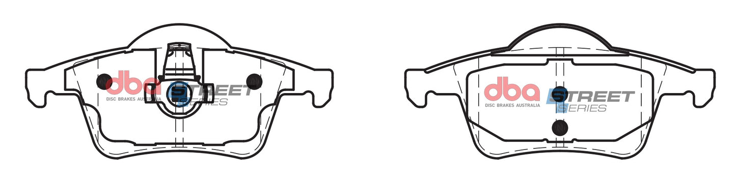 DBA Brake Pads Street Series Ceramic | Rear Axle — BP OPREMA I SERVIS d.o.o.