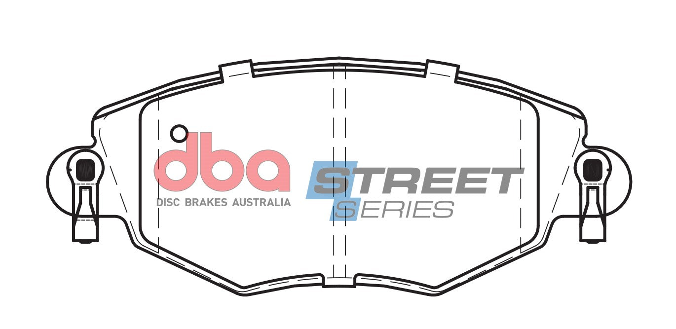 DBA Brake Pads Street Series Ceramic | Front Axle — BP OPREMA I SERVIS d.o.o.