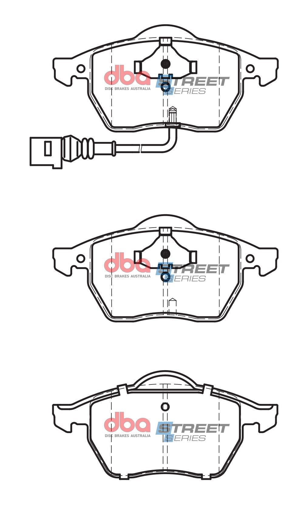 DBA Brake Pads Street Series Ceramic | Front Axle — BP OPREMA I SERVIS d.o.o.