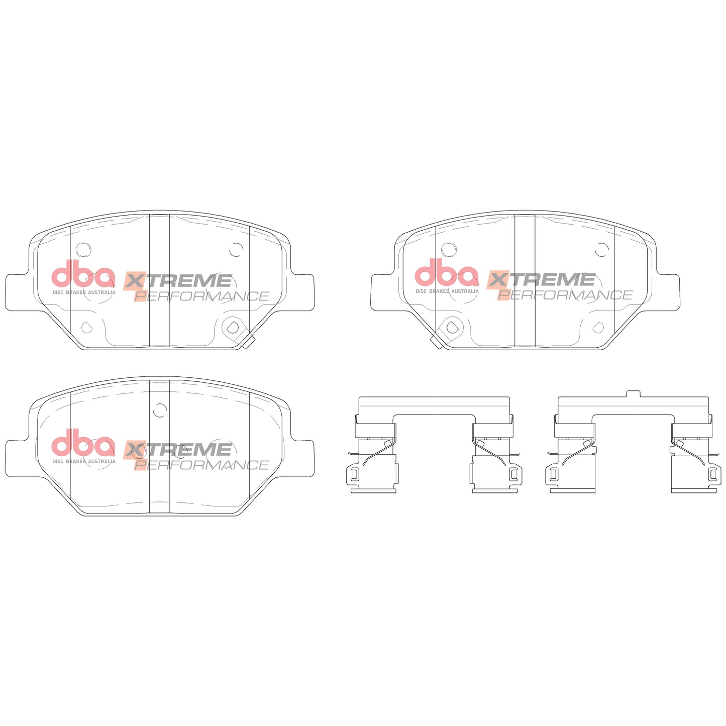 DBA Brake Pads Xtreme Performance | Front Axle — BP OPREMA I SERVIS d.o.o.
