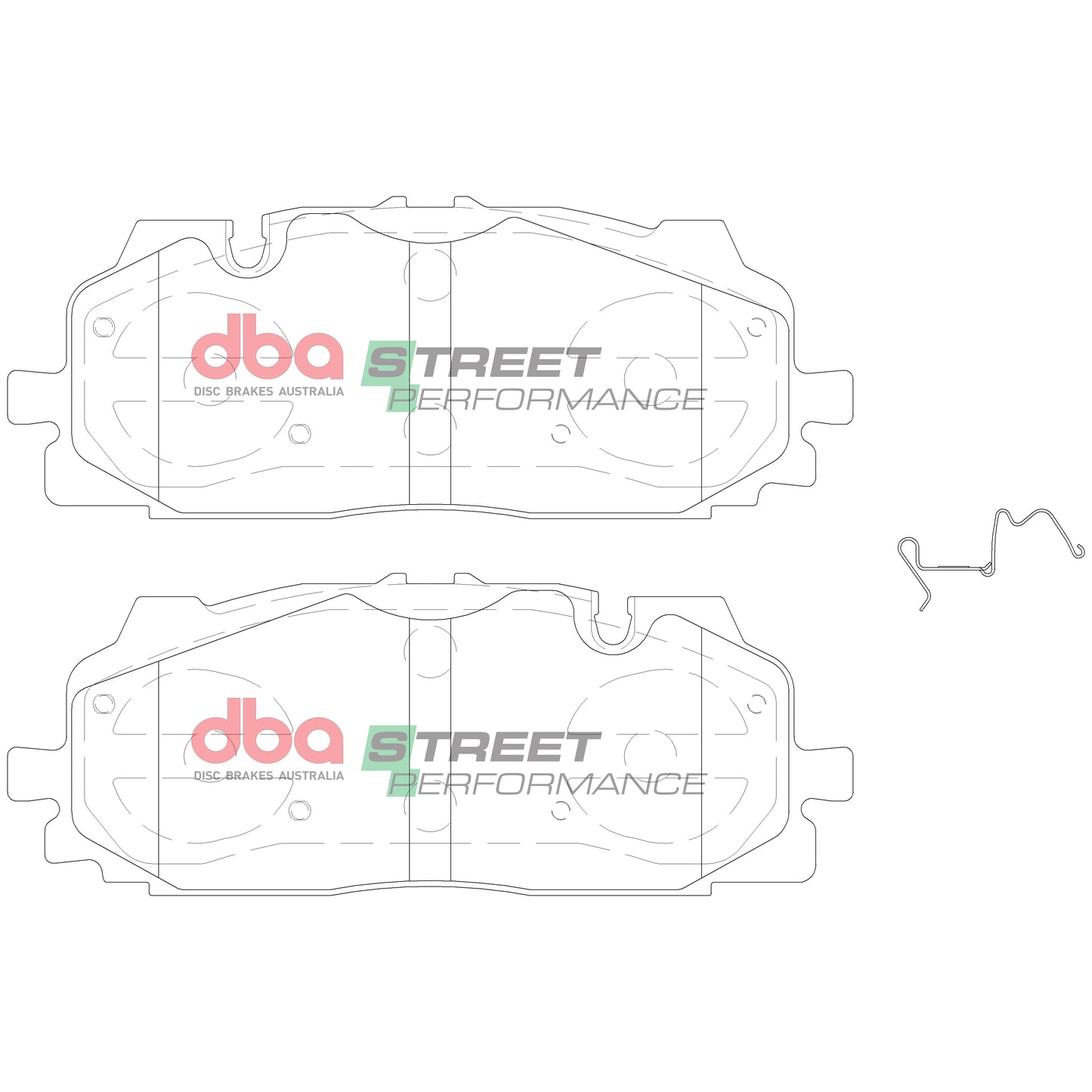 DBA Brake Pads Street Performance | Front Axle — BP OPREMA I SERVIS d.o.o.