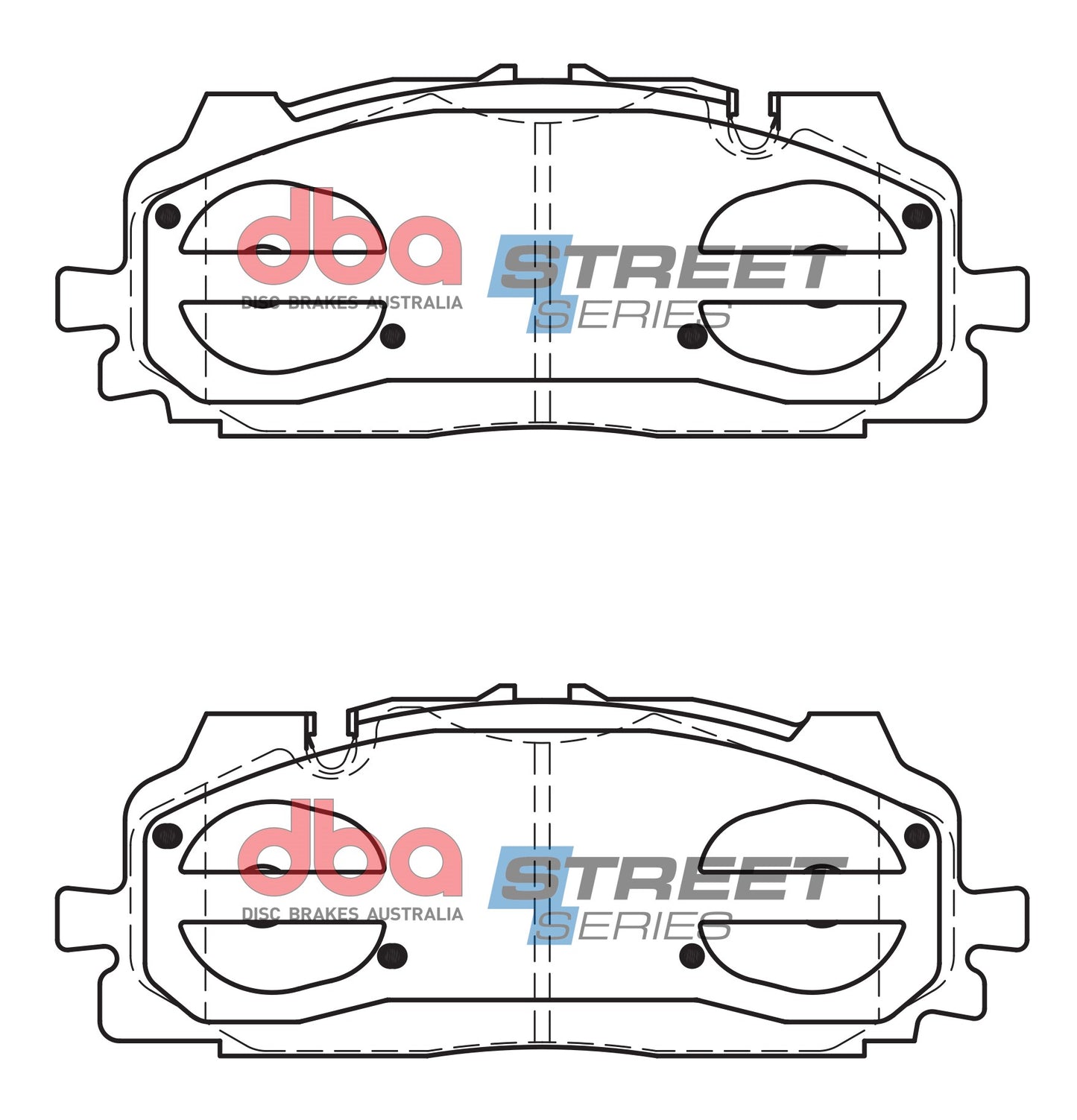 DBA Brake Pads Street Series Ceramic | Front Axle — BP OPREMA I SERVIS d.o.o.