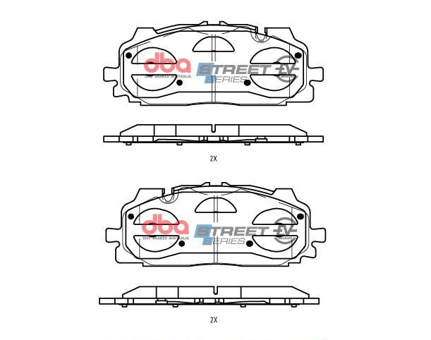 DBA Brake Pads Street Series — BP OPREMA I SERVIS d.o.o.