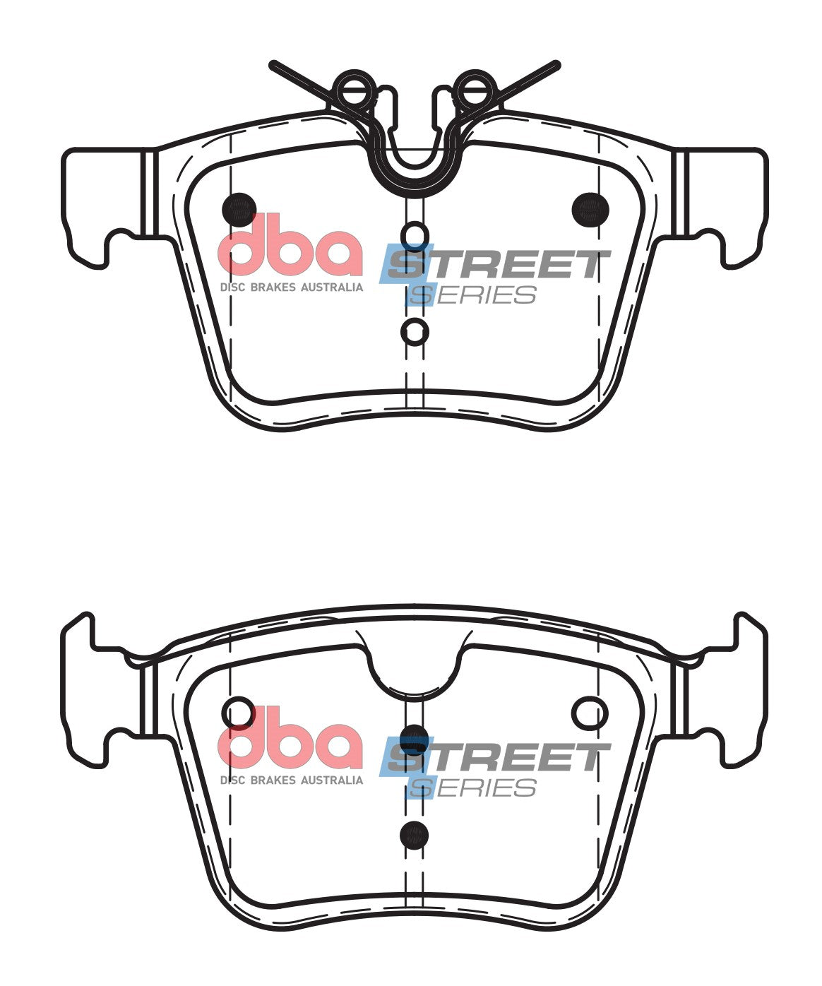 DBA Brake Pads Street Series Ceramic | Rear Axle — BP OPREMA I SERVIS d.o.o.