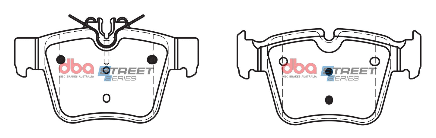 DBA Brake Pads Street Series Ceramic | Rear Axle — BP OPREMA I SERVIS d.o.o.