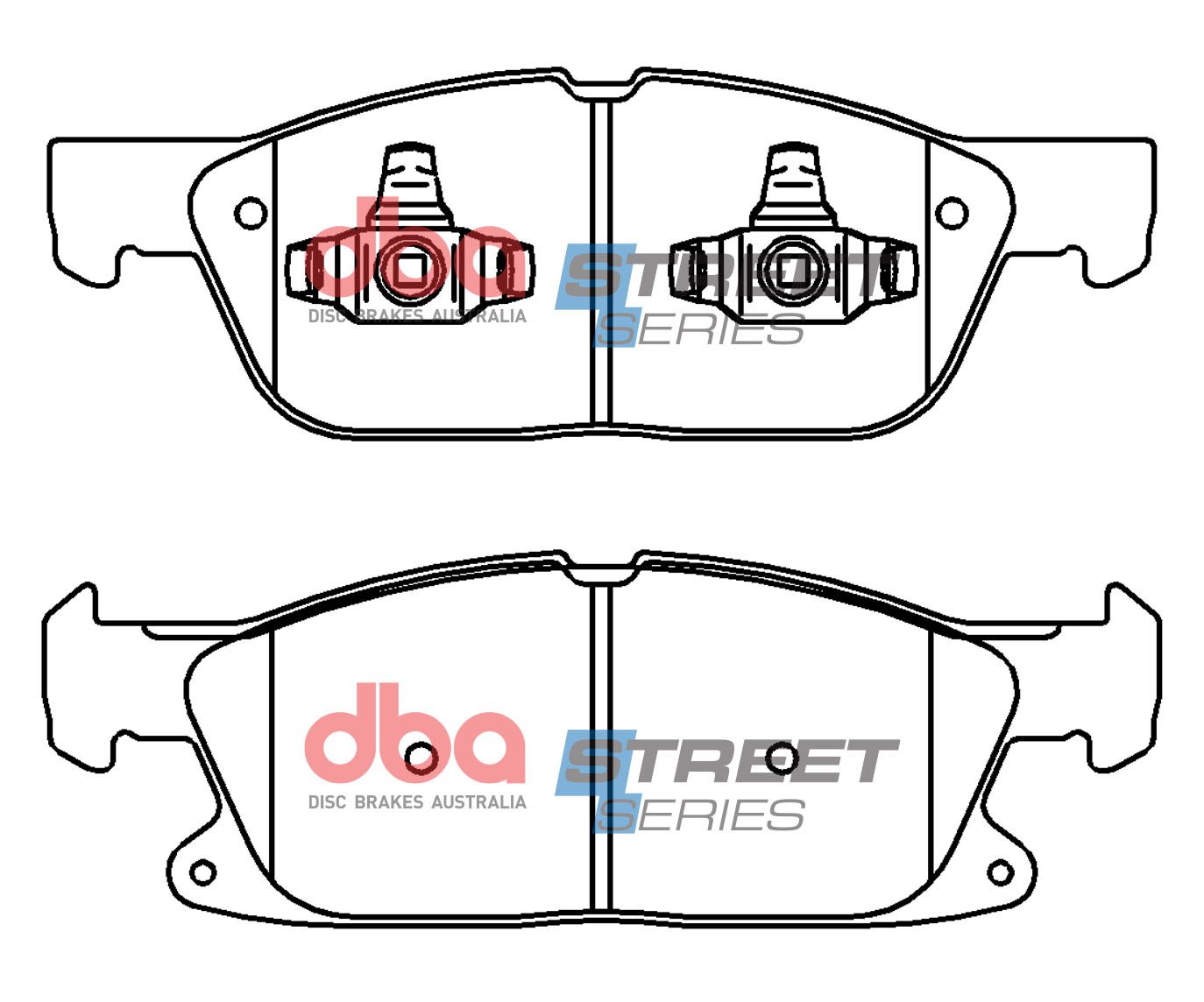 DBA Brake Pads Street Series Ceramic | Front Axle — BP OPREMA I SERVIS d.o.o.