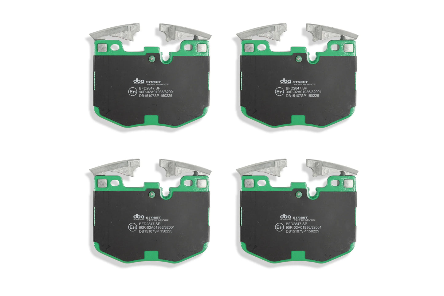 DBA Brake Kit - Street Series T2 Slotted & Street Performance Brake Pads (2x DBA3417S + DB15107SP) — BP OPREMA I SERVIS d.o.o.