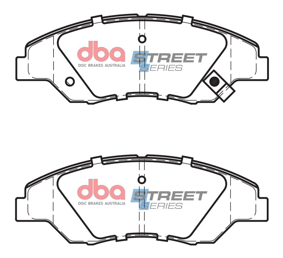 DBA Brake Pads Street Series Ceramic | Front Axle — BP OPREMA I SERVIS d.o.o.
