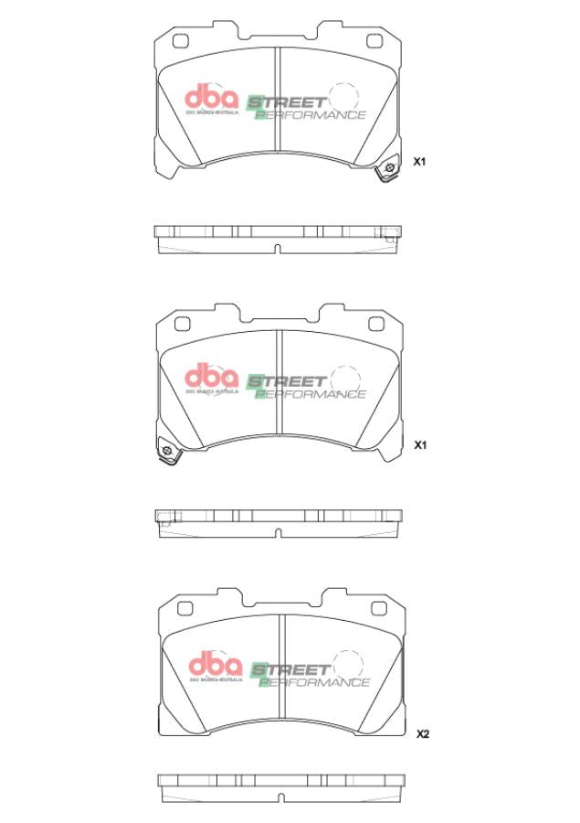 DBA Brake Pads Street Performance | Front Axle — BP OPREMA I SERVIS d.o.o.