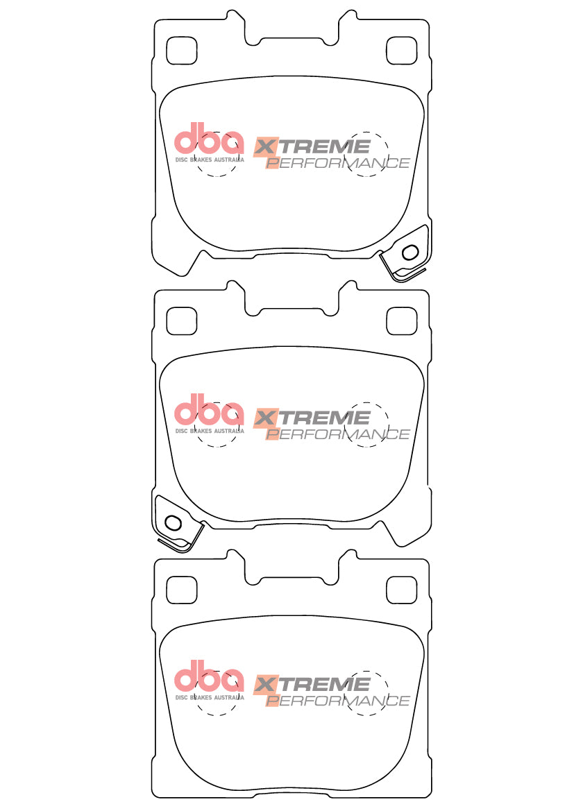 DBA Brake Pads Xtreme Performance | Rear Axle — BP OPREMA I SERVIS d.o.o.