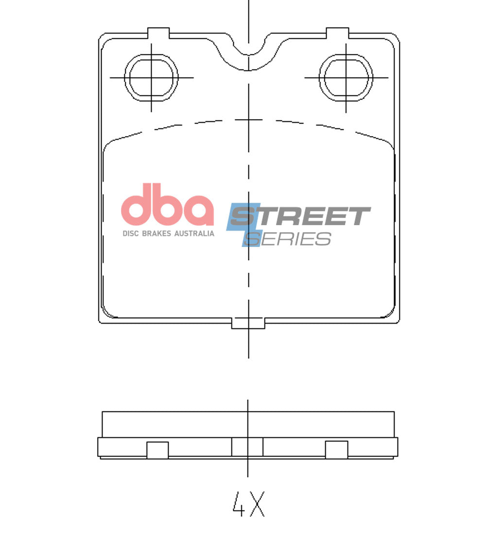 DBA Brake Pads Street Series — BP OPREMA I SERVIS d.o.o.