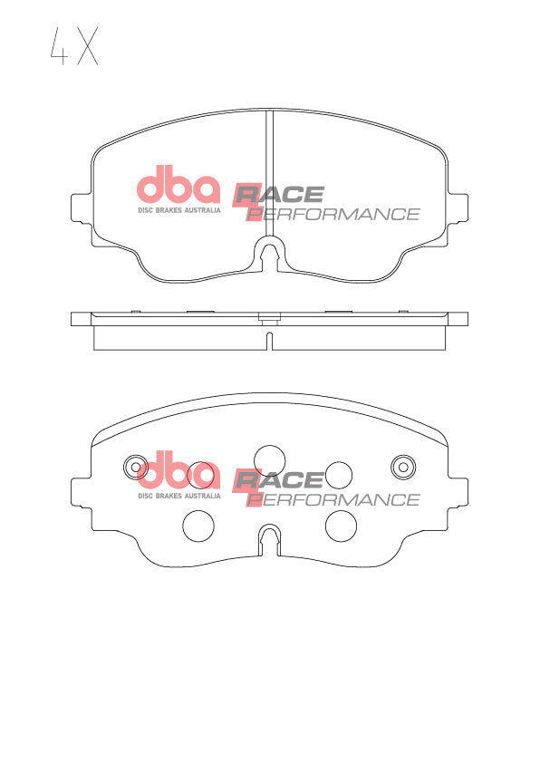 DBA Brake Pads Race Performance — BP OPREMA I SERVIS d.o.o.