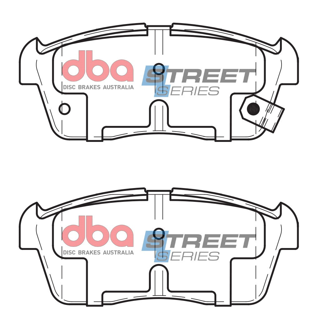 DBA Brake Pads Street Series Ceramic | Front Axle — BP OPREMA I SERVIS d.o.o.