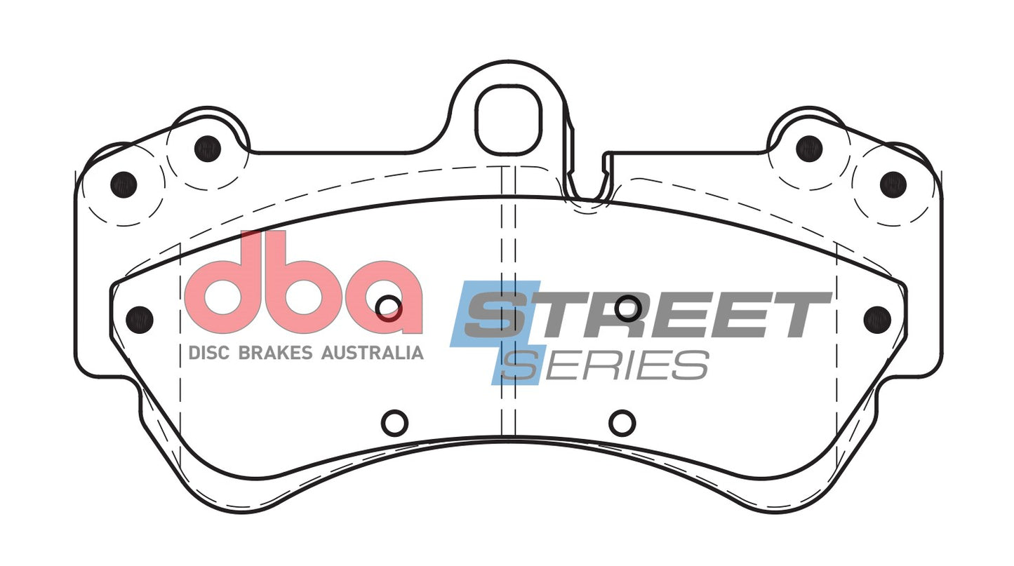 DBA Brake Pads Street Series Semi-metallic | Front Axle — BP OPREMA I SERVIS d.o.o.