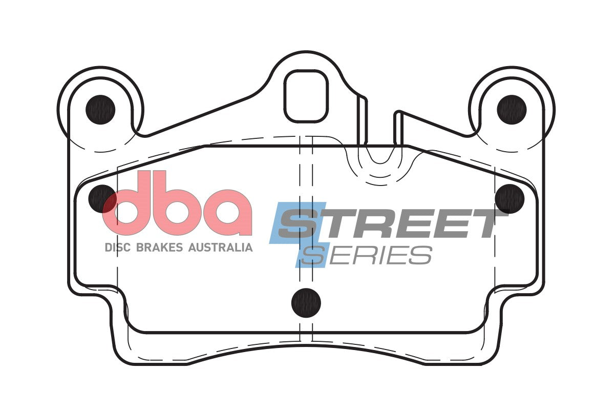 DBA Brake Pads Street Series Ceramic | Rear Axle — BP OPREMA I SERVIS d.o.o.
