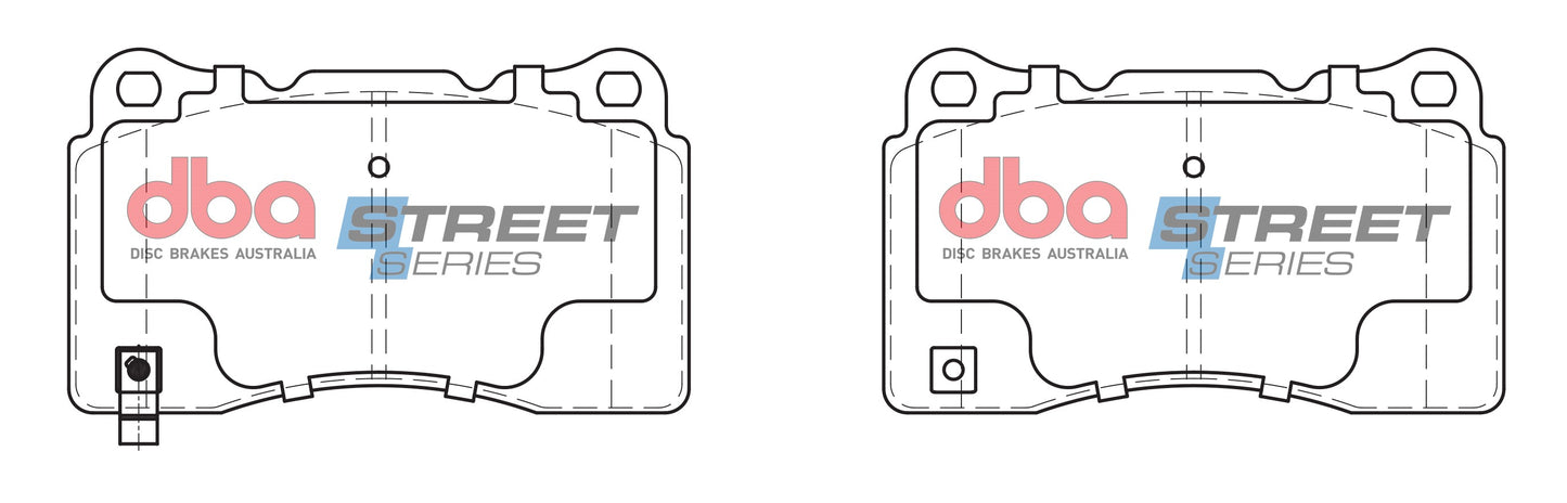 DBA Brake Pads Street Series Ceramic | Front Axle — BP OPREMA I SERVIS d.o.o.