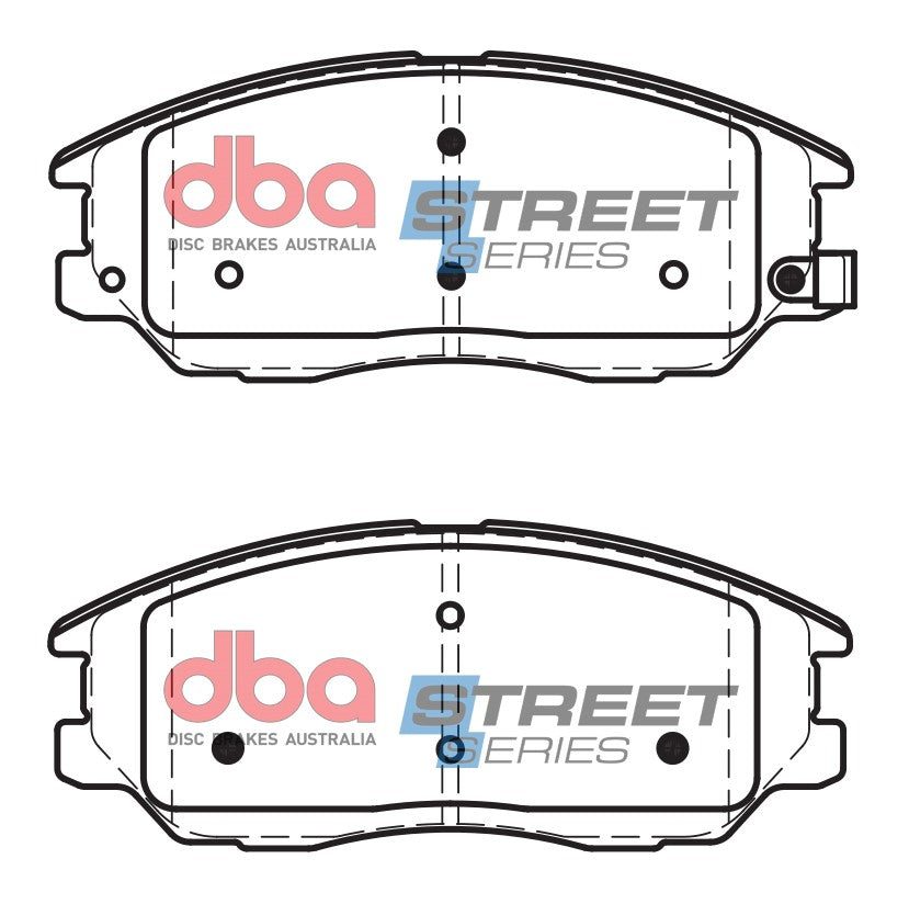 DBA Brake Pads Street Series Ceramic | Front Axle — BP OPREMA I SERVIS d.o.o.