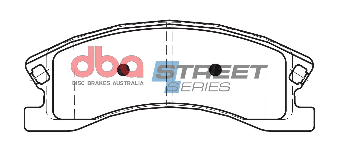 DBA Brake Pads Street Series Ceramic | Front Axle — BP OPREMA I SERVIS d.o.o.