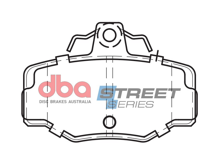 DBA Brake Pads Street Series Ceramic | Rear Axle — BP OPREMA I SERVIS d.o.o.