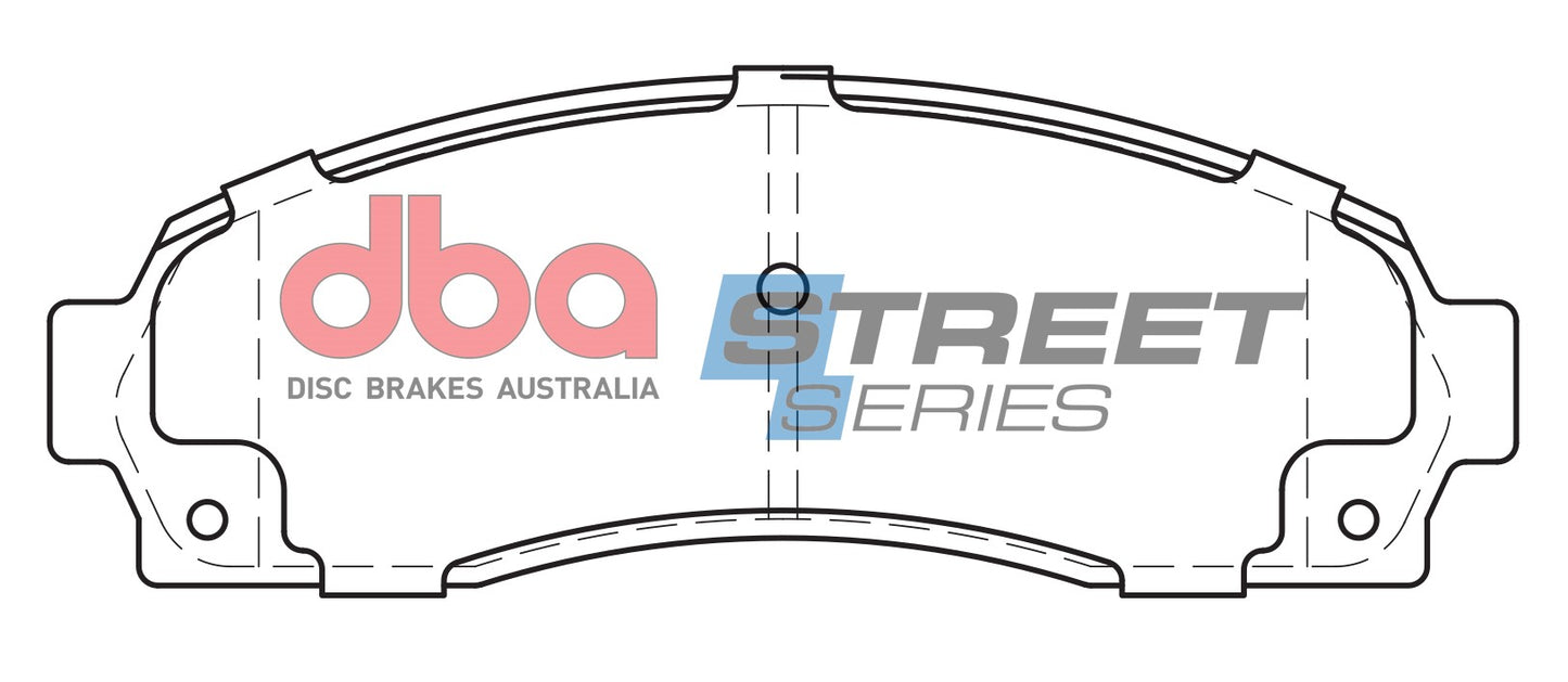 DBA Brake Pads Street Series Ceramic | Front Axle — BP OPREMA I SERVIS d.o.o.