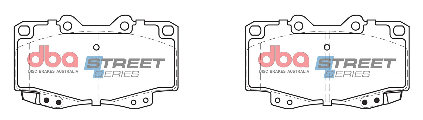 DBA Brake Pads Street Series Ceramic | Front Axle — BP OPREMA I SERVIS d.o.o.