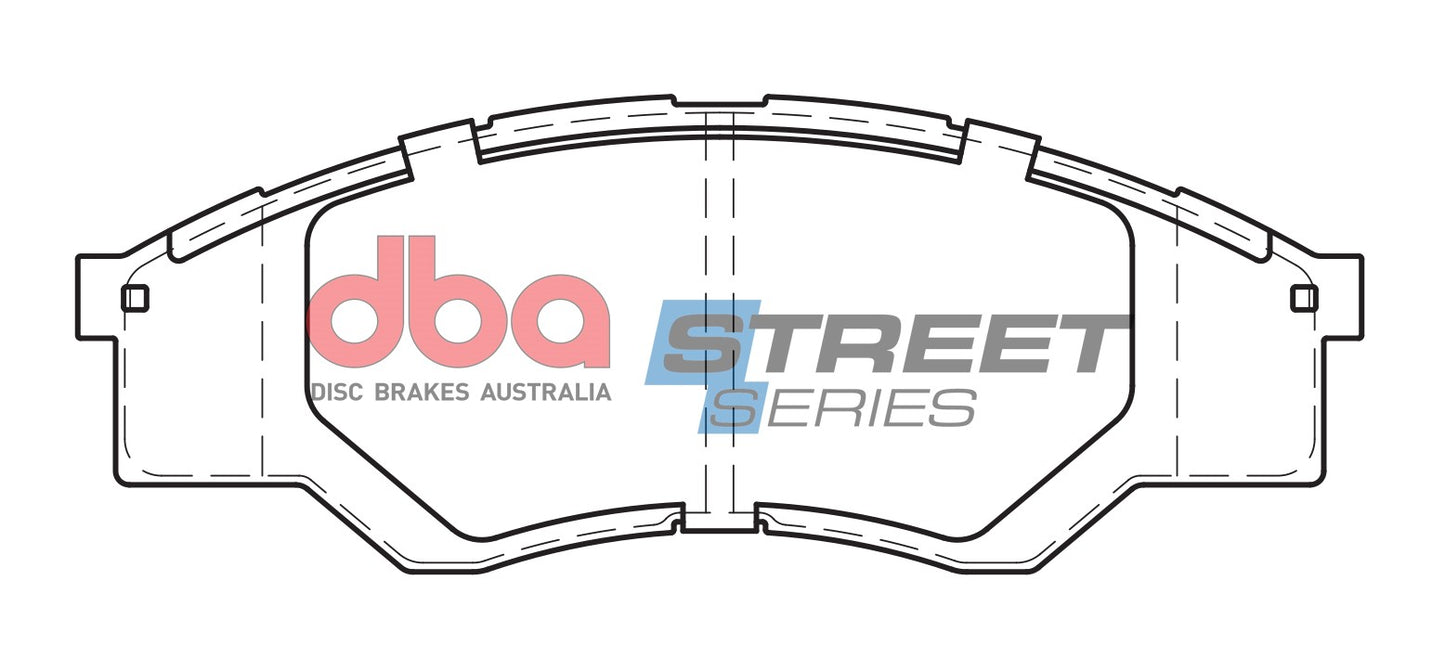 DBA Brake Pads Street Series Ceramic | Front Axle — BP OPREMA I SERVIS d.o.o.