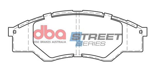 DBA Brake Pads Street Series Ceramic | Front Axle — BP OPREMA I SERVIS d.o.o.