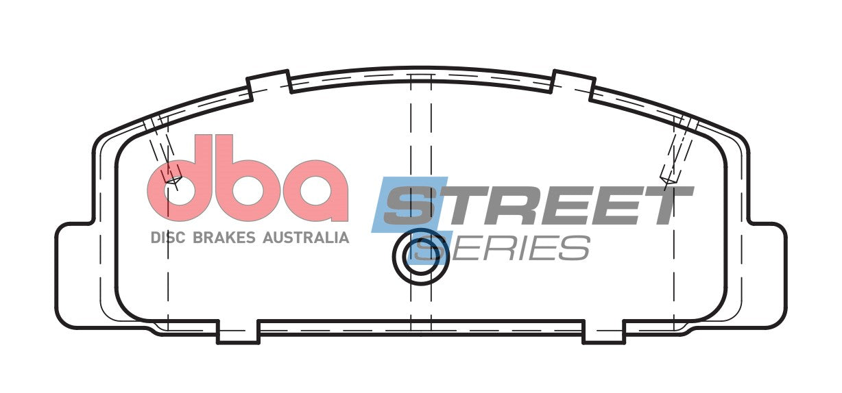 DBA Brake Pads Street Series Ceramic | Rear Axle — BP OPREMA I SERVIS d.o.o.