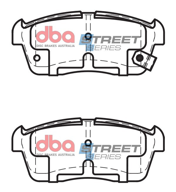 DBA Brake Pads Street Series Ceramic | Front Axle — BP OPREMA I SERVIS d.o.o.