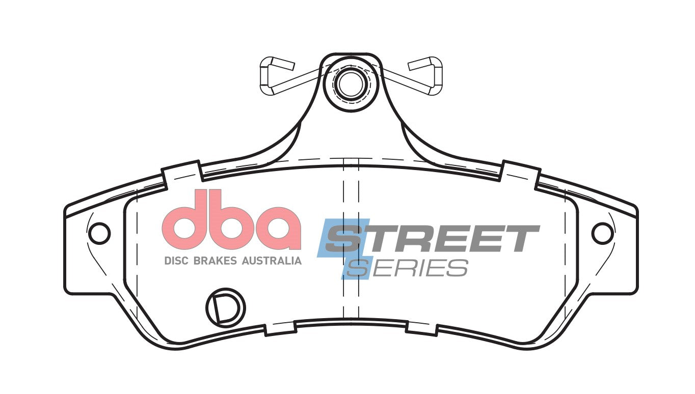 DBA Brake Pads Street Series Ceramic | Rear Axle — BP OPREMA I SERVIS d.o.o.
