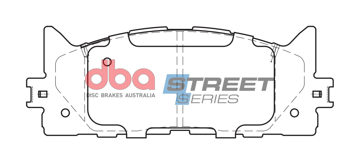 DBA Brake Pads Street Series Ceramic | Front Axle — BP OPREMA I SERVIS d.o.o.