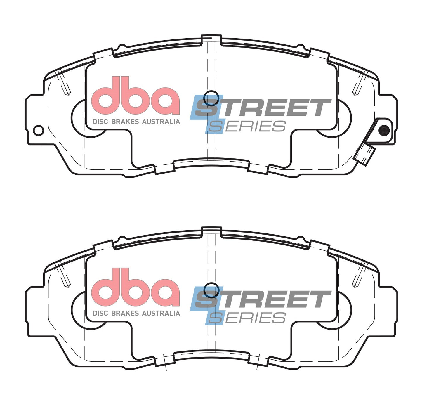 DBA Brake Pads Street Series Ceramic | Front Axle — BP OPREMA I SERVIS d.o.o.