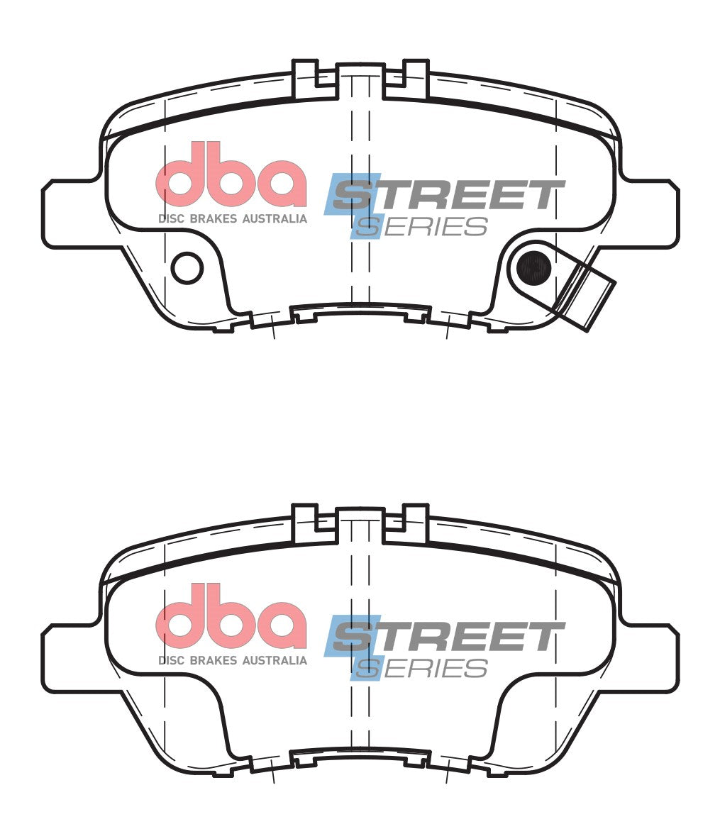 DBA Brake Pads Street Series Ceramic | Rear Axle — BP OPREMA I SERVIS d.o.o.