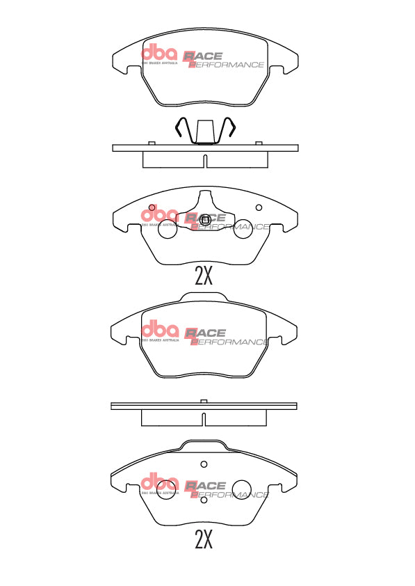 DBA Brake Pads Race Performance — BP OPREMA I SERVIS d.o.o.
