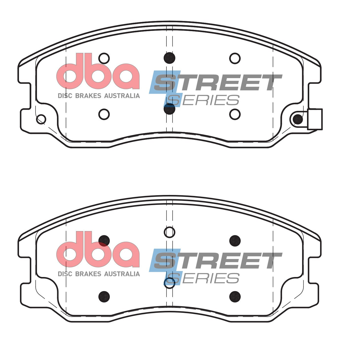 DBA Brake Pads Street Series Ceramic | Front Axle — BP OPREMA I SERVIS d.o.o.
