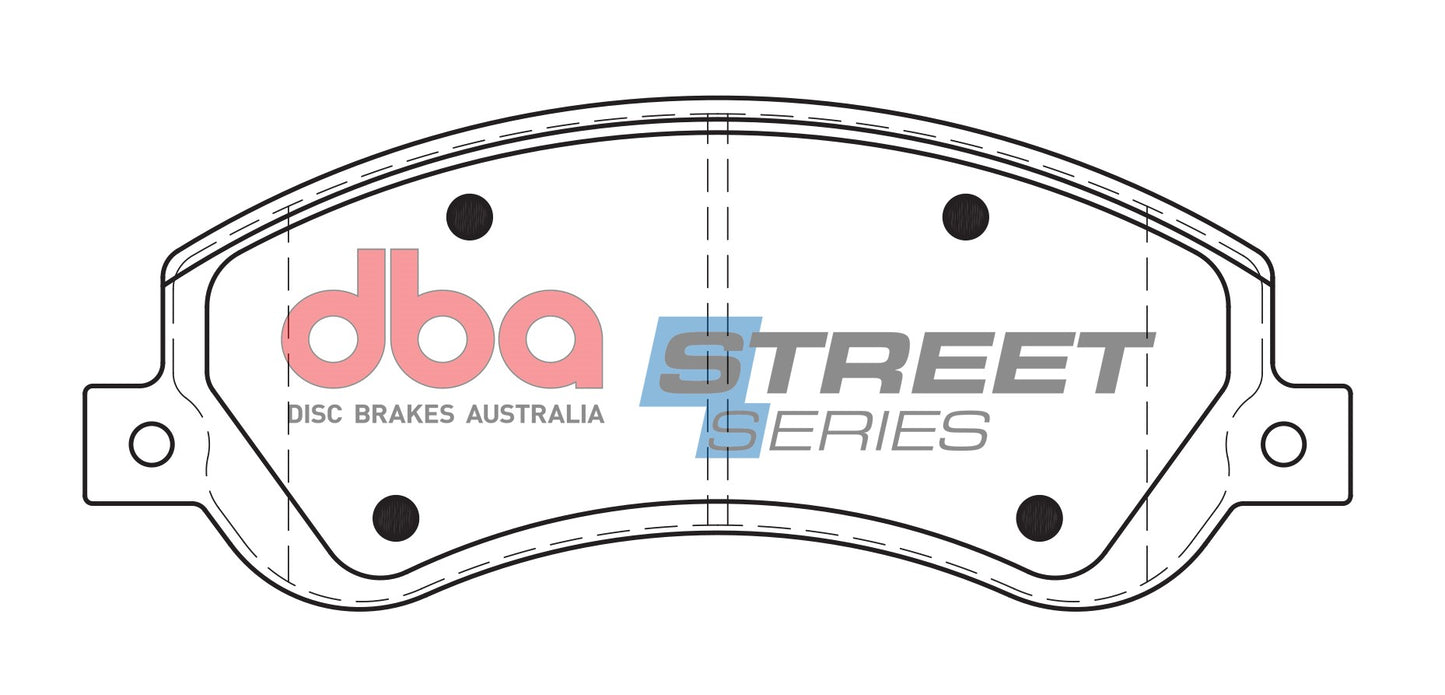 DBA Brake Pads Street Series Semi-metallic | Front Axle — BP OPREMA I SERVIS d.o.o.