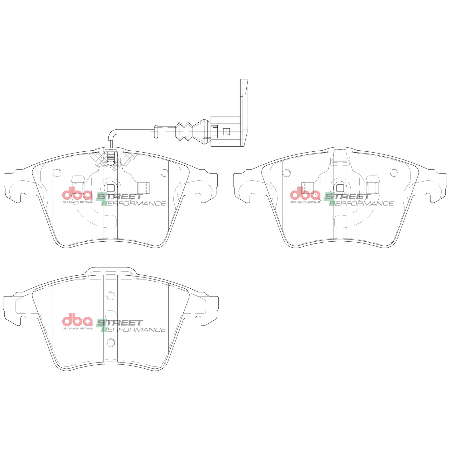 DBA Brake Pads Street Performance | Front Axle — BP OPREMA I SERVIS d.o.o.