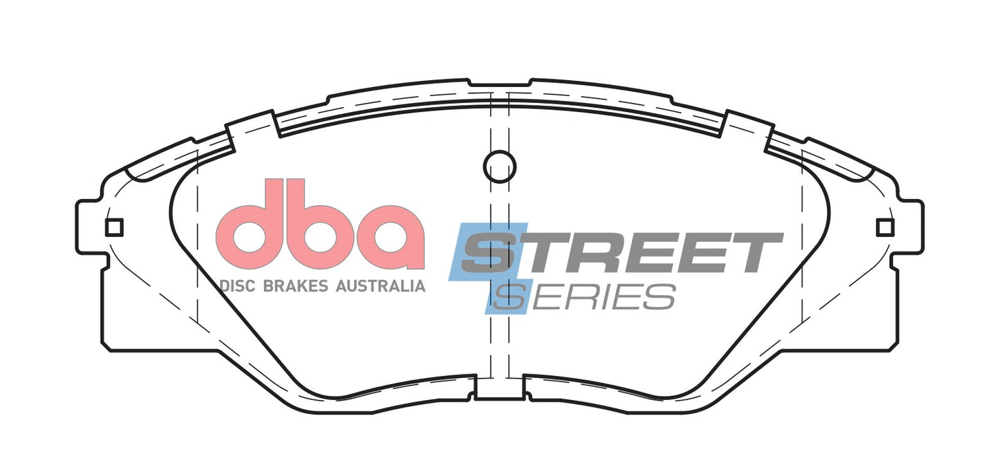 DBA Brake Pads Street Series Ceramic | Front Axle — BP OPREMA I SERVIS d.o.o.
