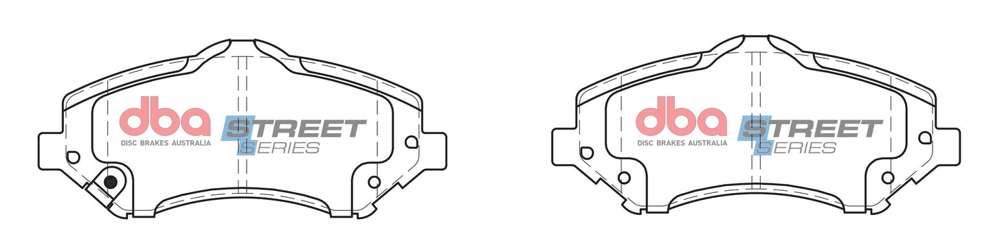 DBA Brake Pads Street Series Ceramic | Front Axle — BP OPREMA I SERVIS d.o.o.