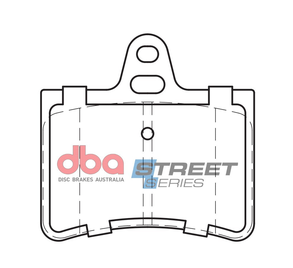 DBA Brake Pads Street Series Ceramic | Rear Axle — BP OPREMA I SERVIS d.o.o.