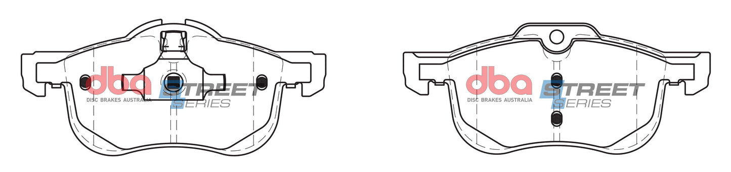 DBA Brake Pads Street Series Ceramic | Front Axle — BP OPREMA I SERVIS d.o.o.