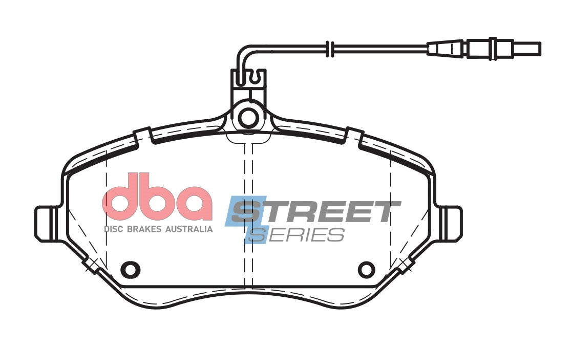 DBA Brake Pads Street Series Ceramic | Front Axle — BP OPREMA I SERVIS d.o.o.