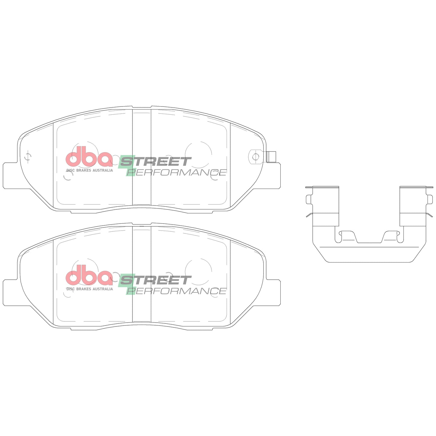 DBA Brake Pads Street Performance | Front Axle — BP OPREMA I SERVIS d.o.o.
