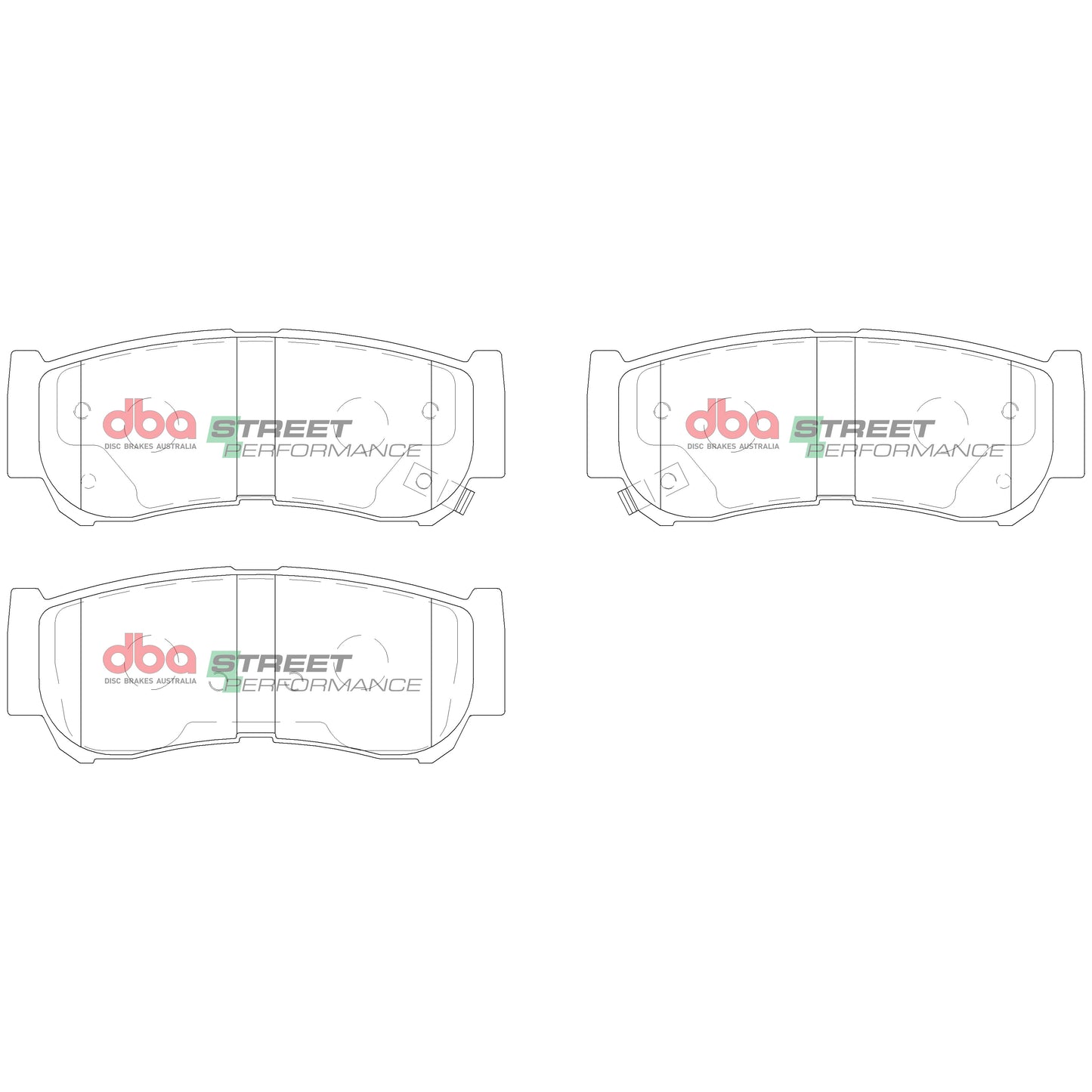 DBA Brake Pads Street Performance | Rear Axle — BP OPREMA I SERVIS d.o.o.