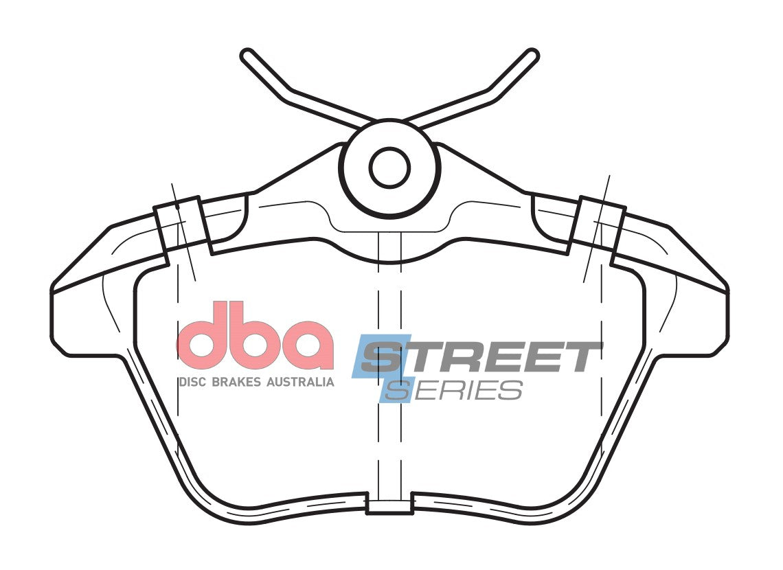 DBA Brake Pads Street Series Ceramic | Rear Axle — BP OPREMA I SERVIS d.o.o.