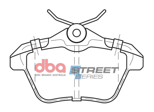 DBA Brake Pads Street Series Ceramic | Rear Axle — BP OPREMA I SERVIS d.o.o.