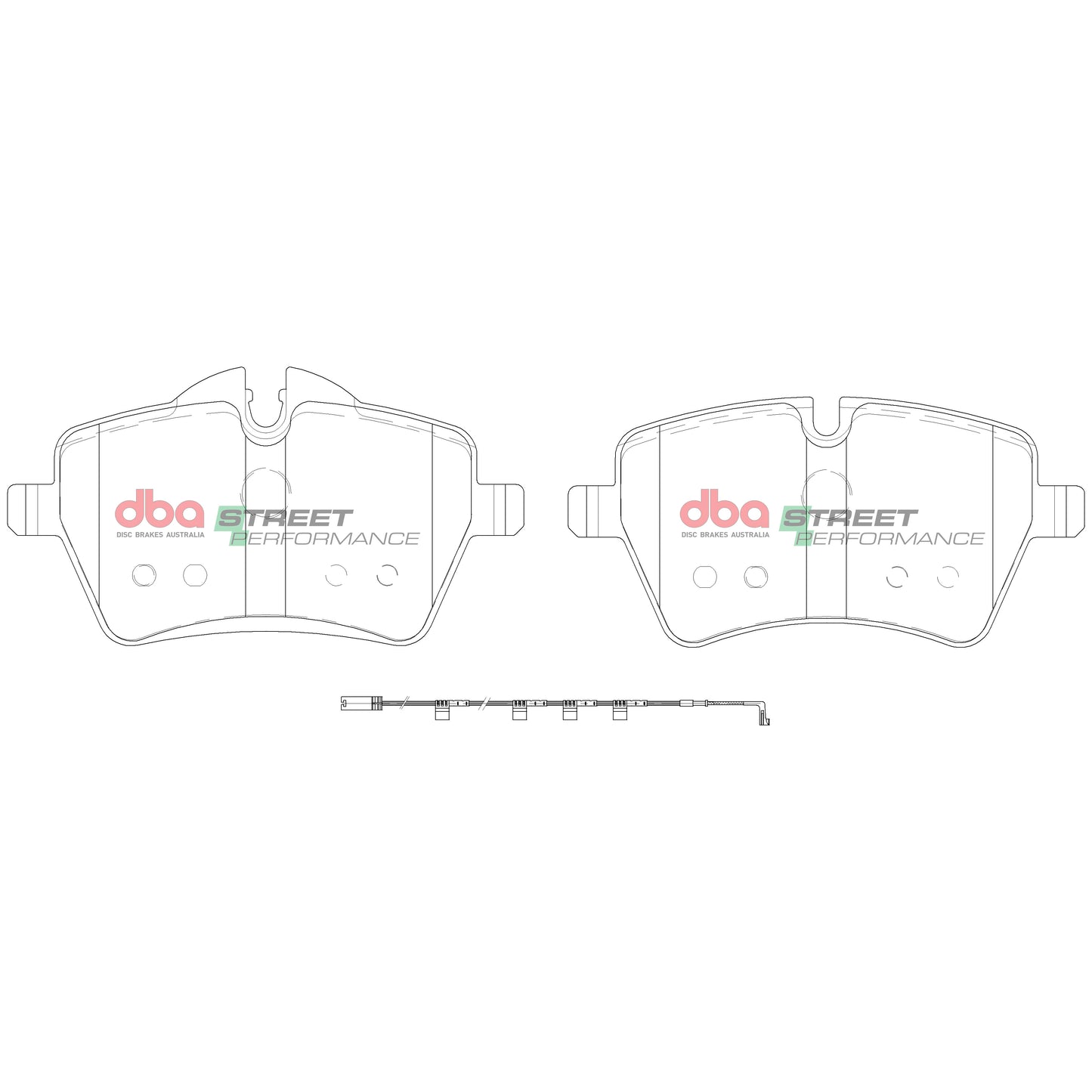 DBA Brake Pads Street Performance | Front Axle — BP OPREMA I SERVIS d.o.o.