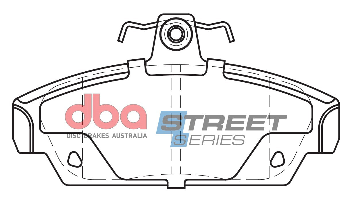 DBA Brake Pads Street Series Ceramic | Front Axle — BP OPREMA I SERVIS d.o.o.