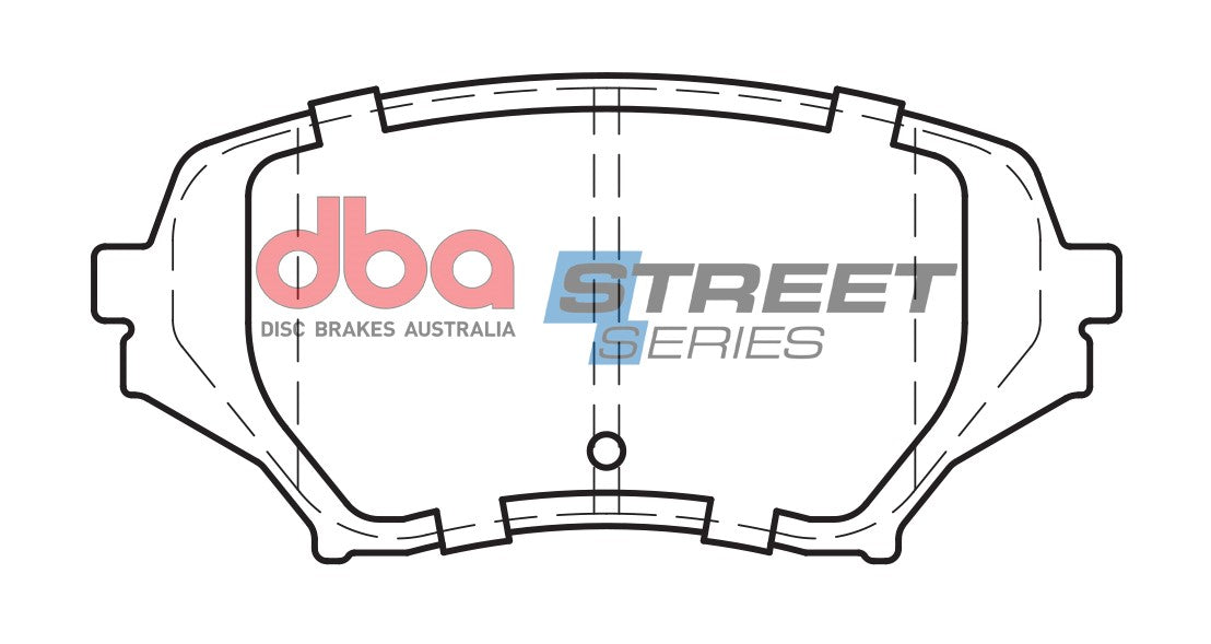 DBA Brake Pads Street Series Ceramic | Front Axle — BP OPREMA I SERVIS d.o.o.