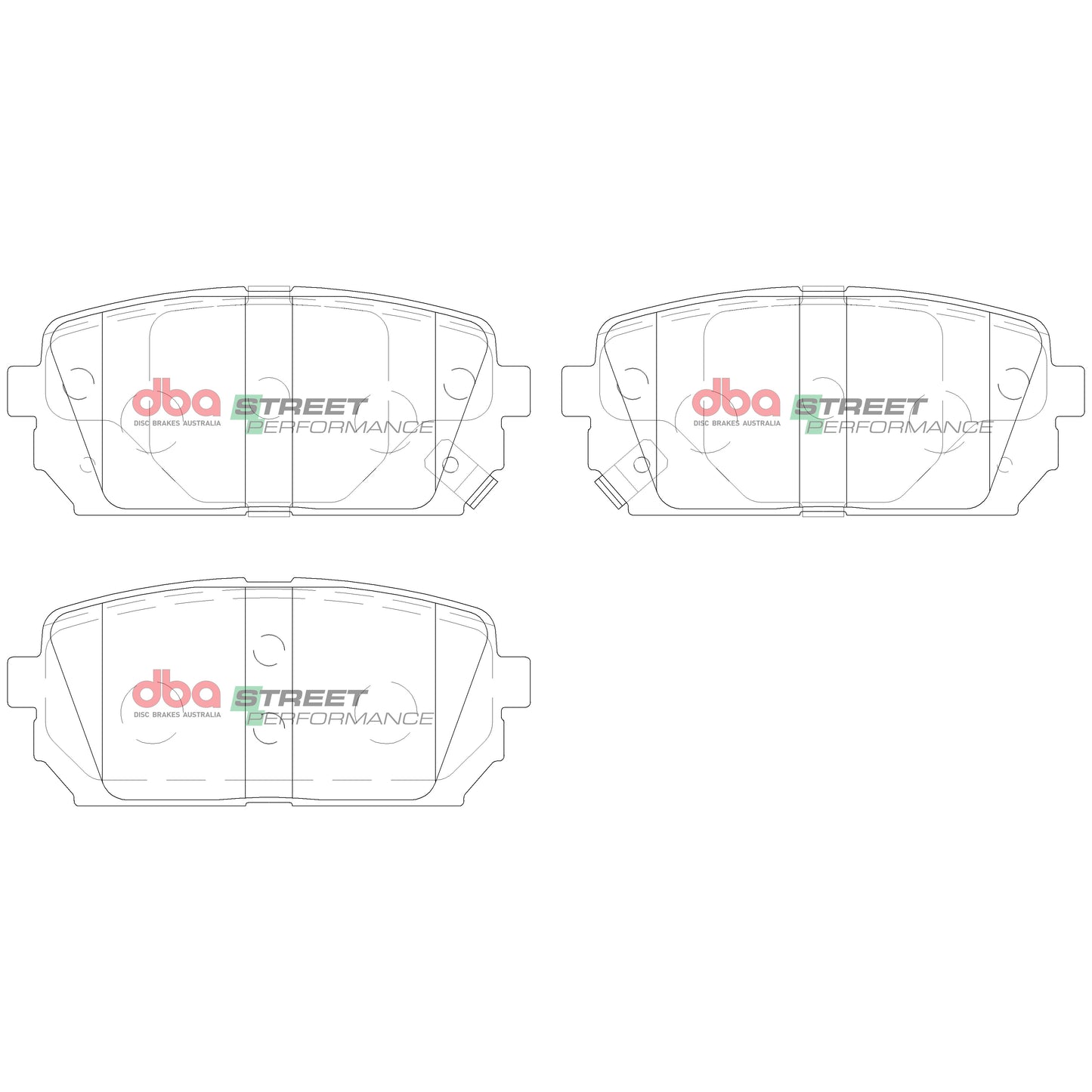 DBA Brake Pads Street Performance — BP OPREMA I SERVIS d.o.o.